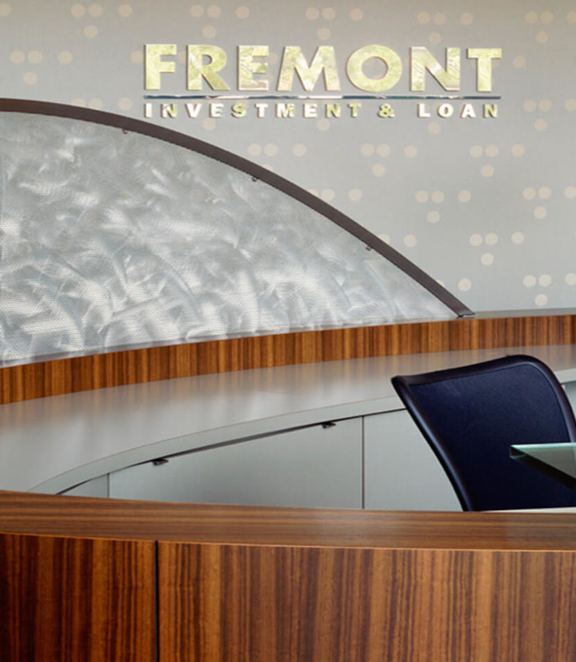 Fremont Investment and Loan ENV Design. Innovation. Vision.
