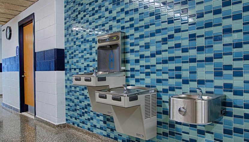 Paramus East Brook Middle School Bathroom | ENV | Design. Innovation ...