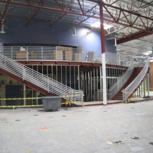 Speedo Open Area Stairs Before Square 1