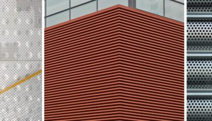 Corrugated Perforated Metal Panels For Architectural Metal Panels
