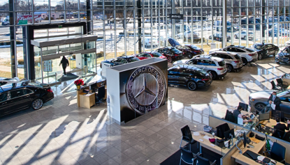 Mercedes, Mercedes Benz, luxury car, car dealership, new car, interior, dealership interior, showroom