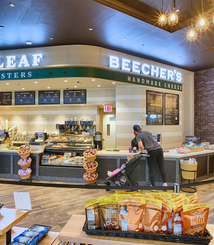 Sweetleaf Coffee Roasters & Beechers Handmade Cheese LaGuardia