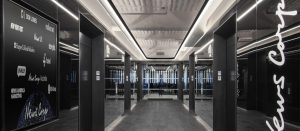 News Corp elevator lobby HERO